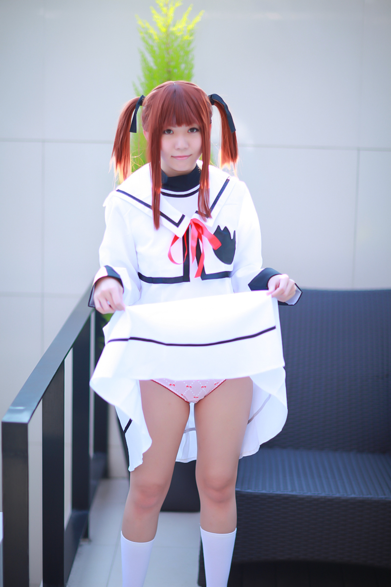 [Cosplay] Hot Maho Shojo Lyrical Nanoha 女优制服